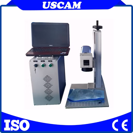 지능형 마커 섬유 CNC 레이저 Qr 코드 마킹 조각 기계