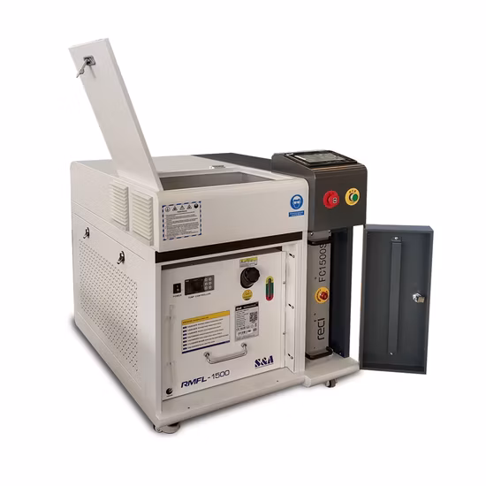 1000W 1500W 탄소강 납땜 기계 소형 동요 머리 섬유 레이저 용접 기계